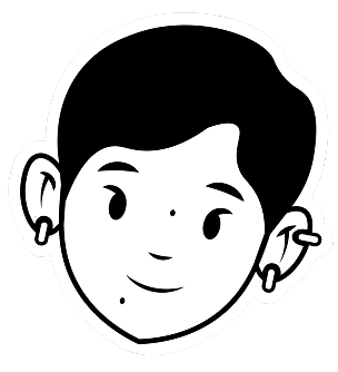 Caricatura de perfil